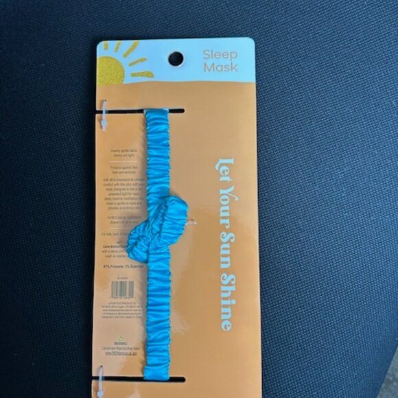 Let Your Light Shine Sleep Mask - NWT - Picture 2 of 3